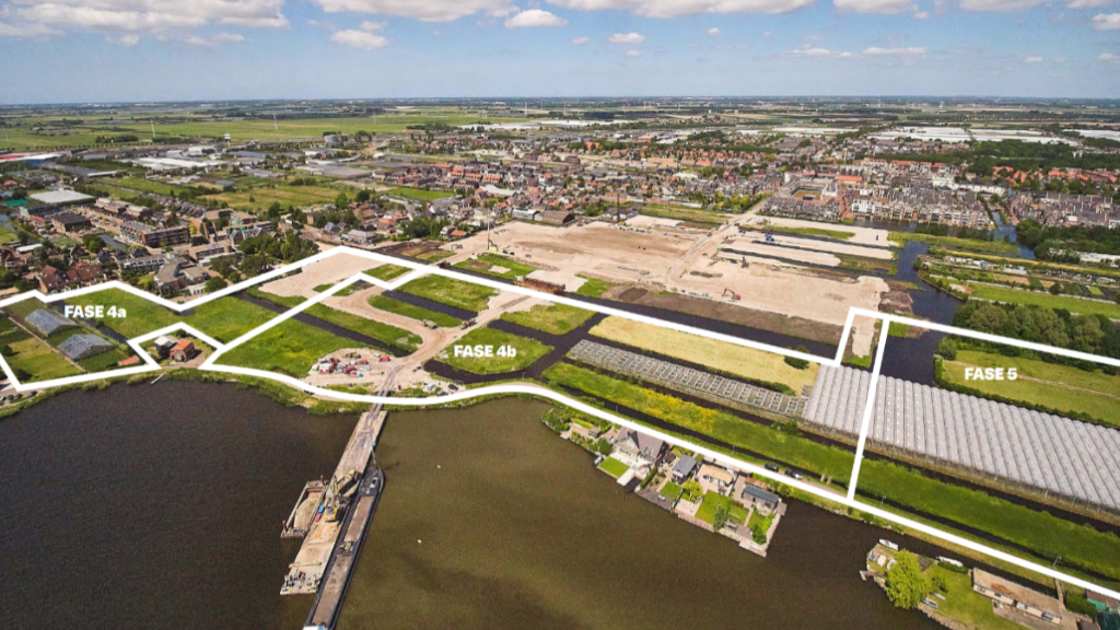Nieuwe fase aangebroken in ontwikkeling Braassemerland, 700.000 euro voor tijdelijk fietspad