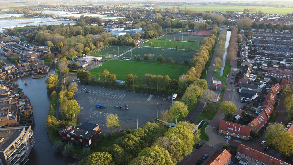 Gemeenteraad definitief akkoord: vernieuwd Sportpad in Roelofarendsveen gaat er komen
