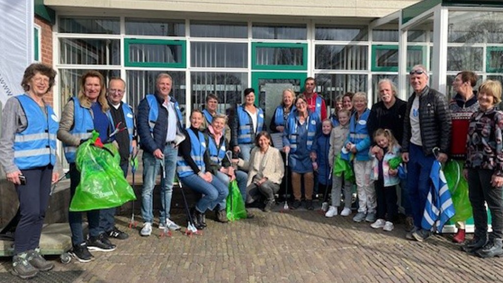 Vrijwilligers aan de slag voor een schonere gemeente