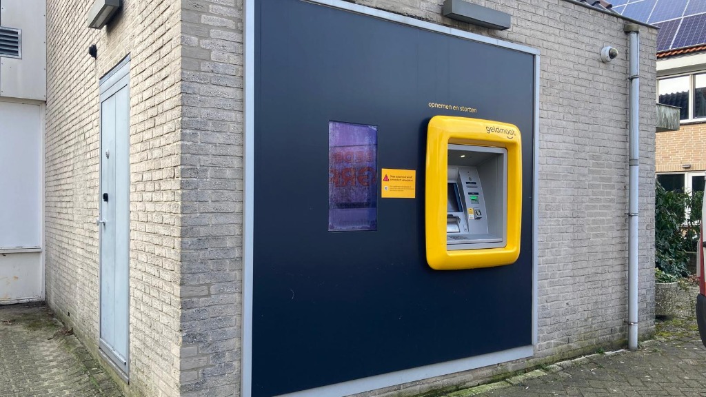 Pinautomaat in Leimuiden verdwijnt: ‘Te weinig transacties’