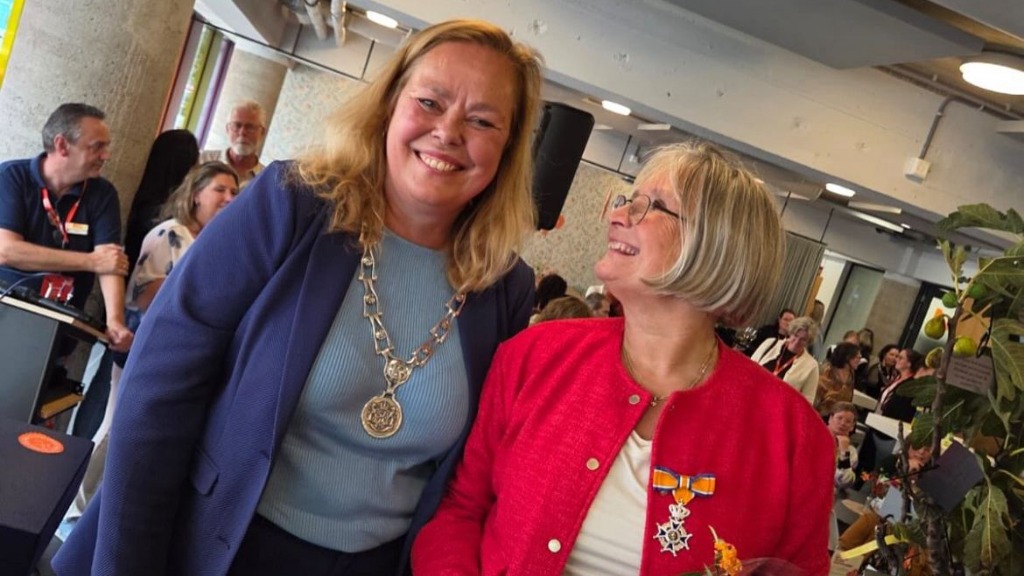 Koninklijke onderscheiding voor Miriam Hufen - Bergers uit Woubrugge