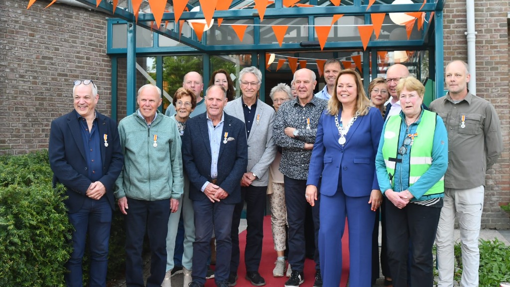 Elf inwoners Kaag en Braassem benoemd tot Lid in de Orde van Oranje-Nassau tijdens Lintjesregen
