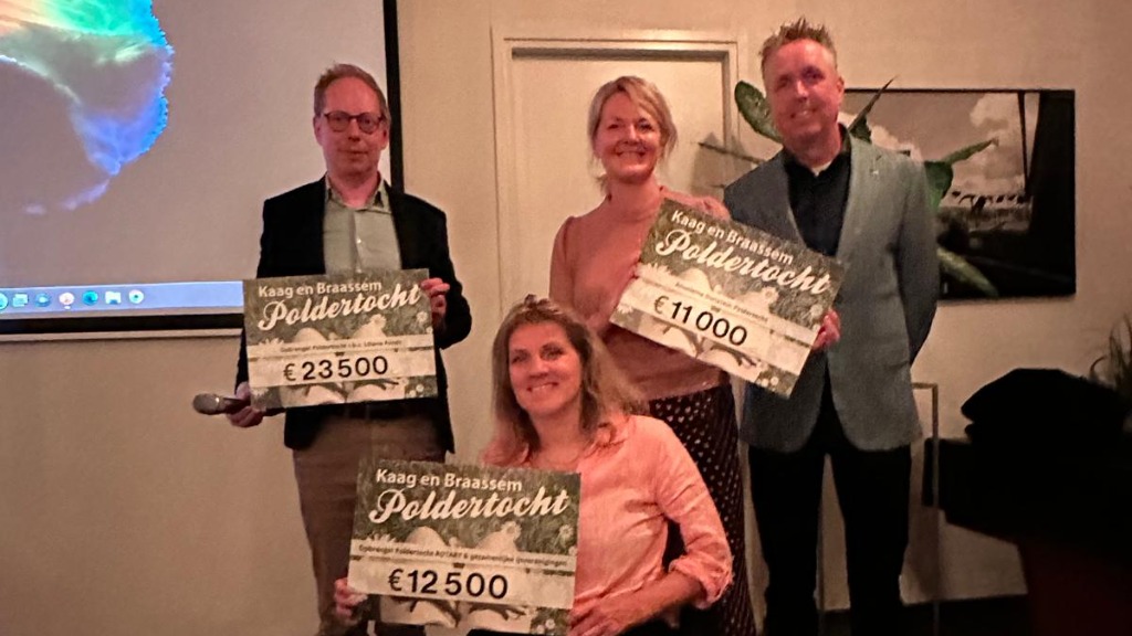 Poldertocht brengt 23.500 euro op voor Liliane Fonds