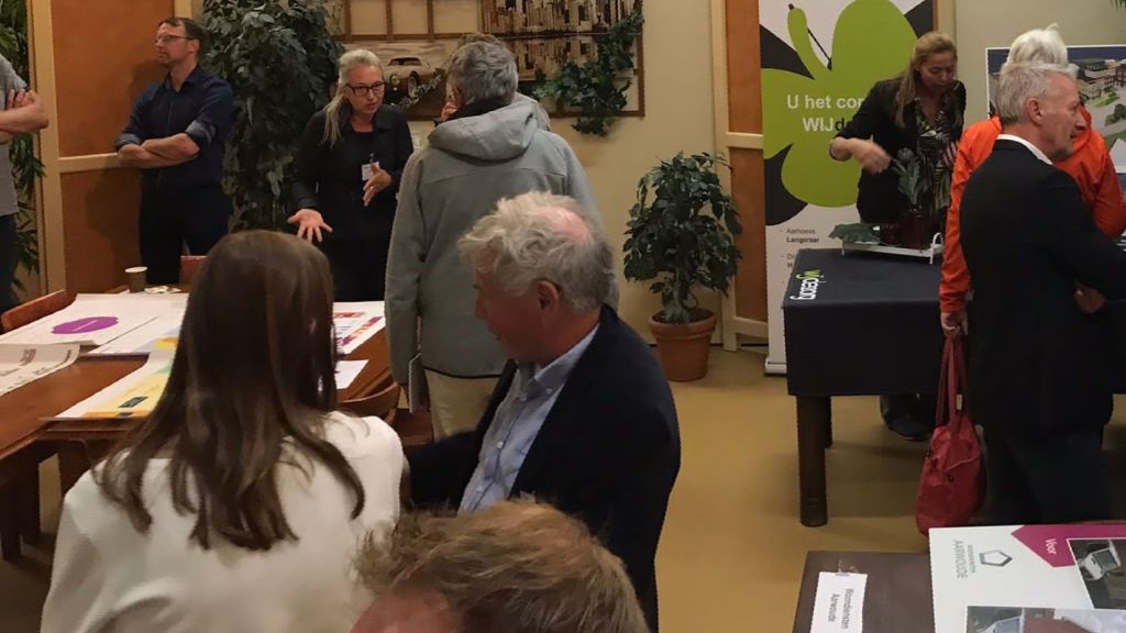 Themamarkt vol met informatie over ontwikkeling van Leimuiden, Rijnsaterwoude en Bilderdam